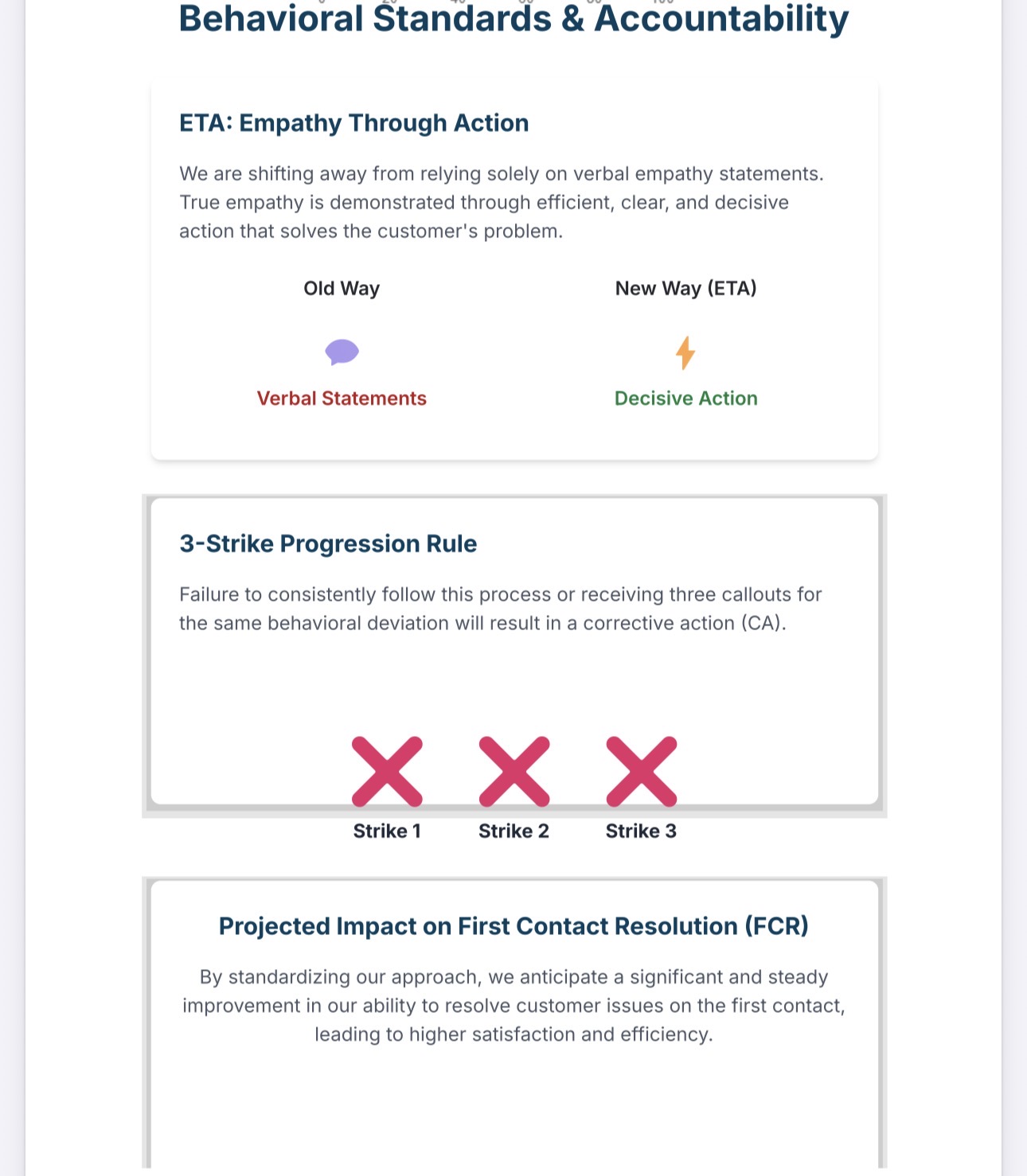ETA Standards